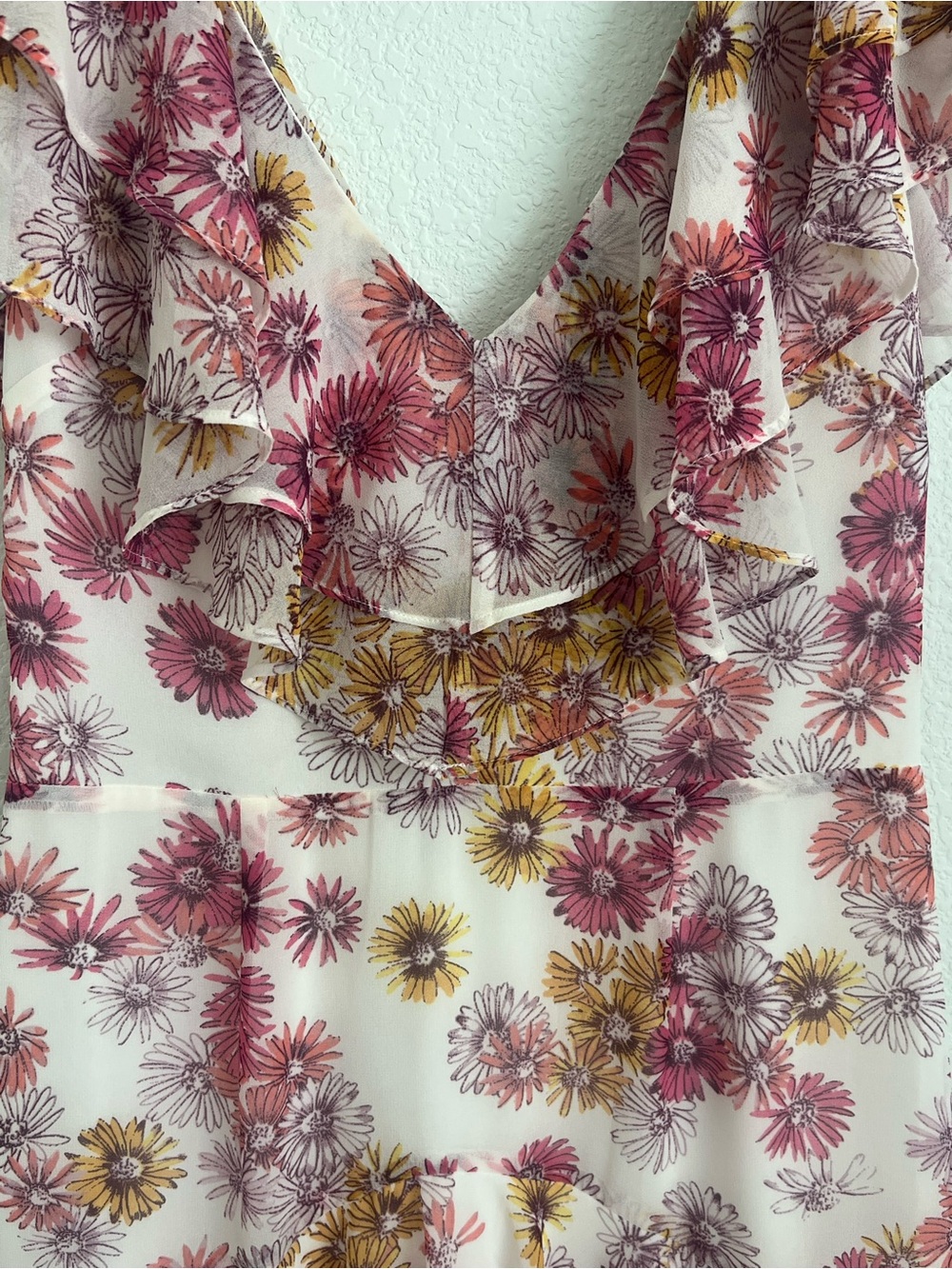 Wayf Pink Floral Midi/Maxi - Picture 4 of 5